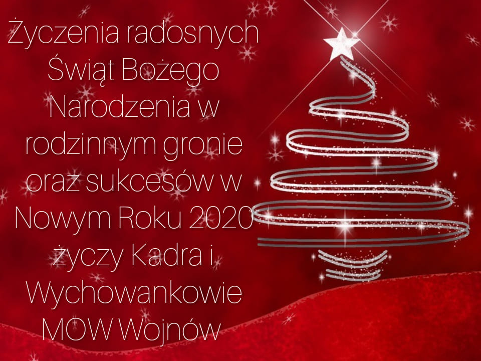 WESOŁYCH ŚWIĄT