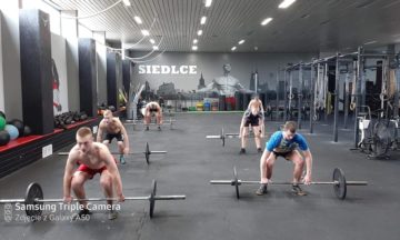 Sekcja Crossfitu prężnie działa