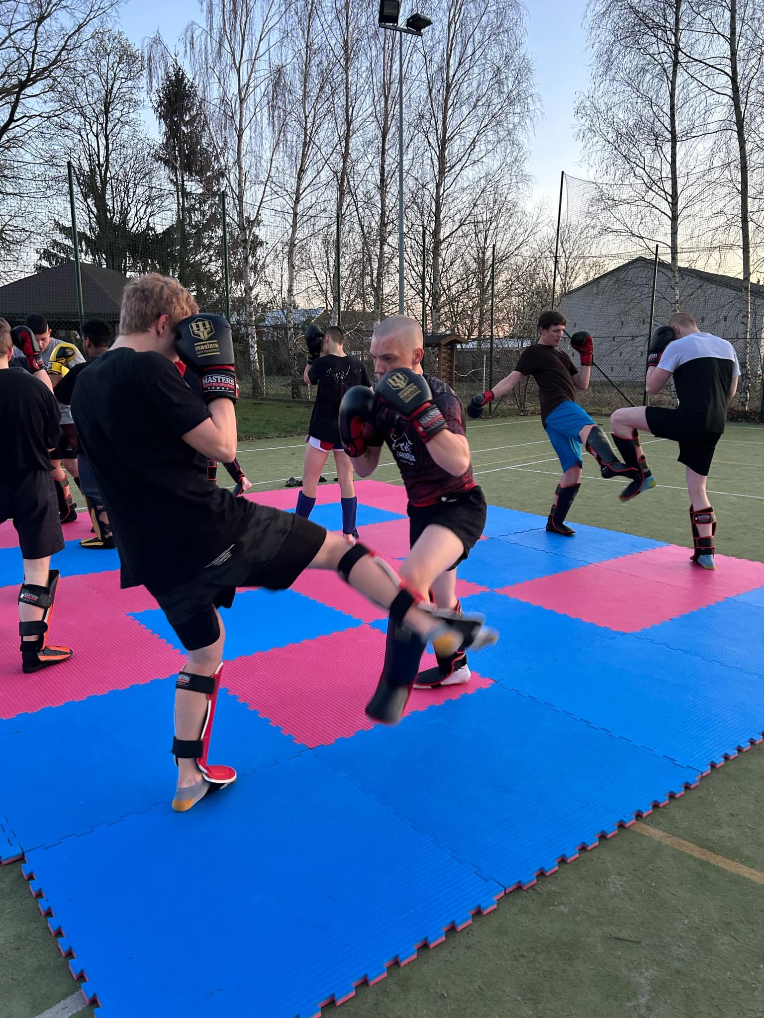 Trening kickboxingu